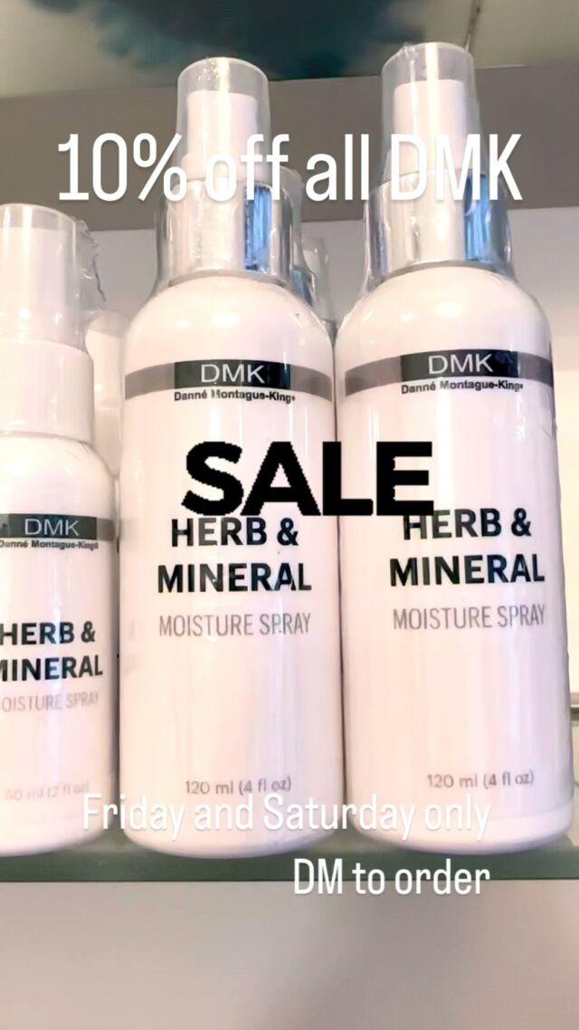 Flash Sale
December 8-9, 2023

All DMK retail products! 
Stop in, text, or DM to order 

☎️ 312-492-8050
📍1308 West Madison Street,Chicago  #skincarechicago #dmkchicago #chicagobeautyblogger